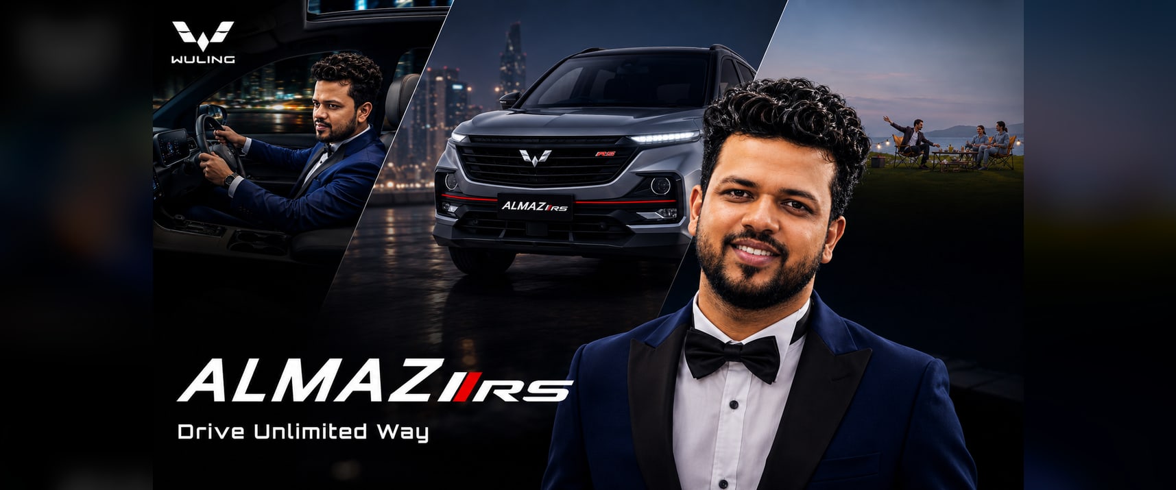 Imran Shouvo for the Wuling Almaz RS — Drive Unlimited Way